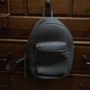 Leather backpack